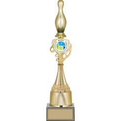 Bowling / Pin Figürlü Kupalar 43, 40, 37 cm | FG-033 - 43