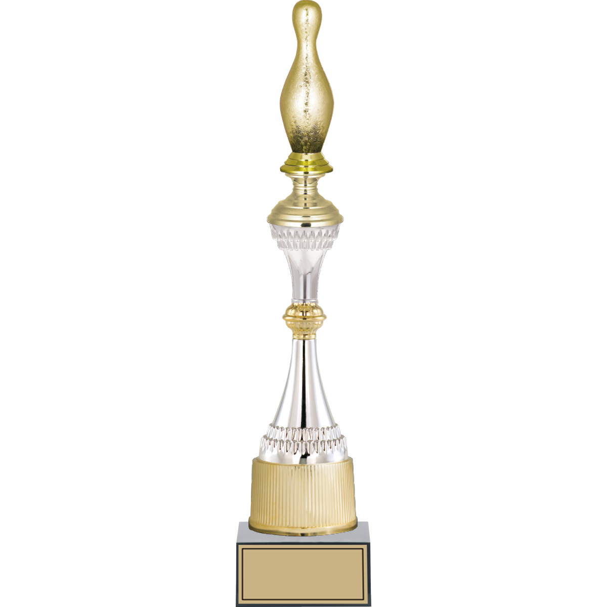 Bowling / Pin Figürlü Kupalar 46, 43, 40 cm | FG-032 - 46