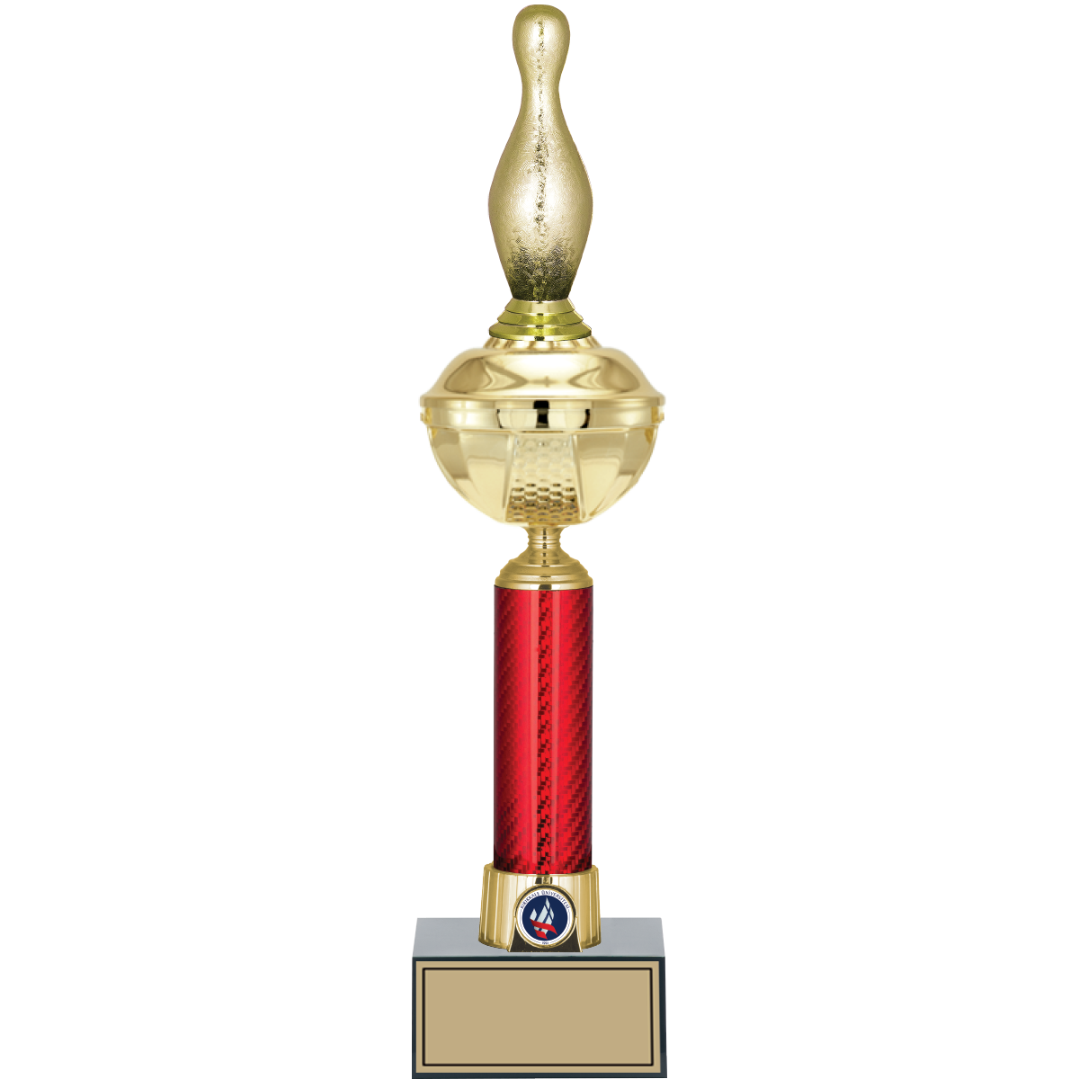 Bowling / Pin Figürlü Kupalar 46, 43, 41 cm | FG-053 - 46