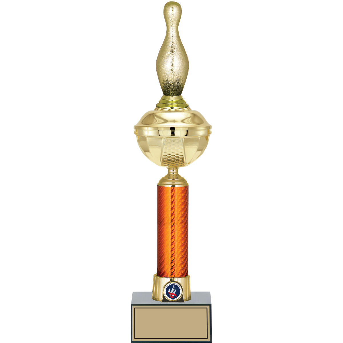 Bowling / Pin Figürlü Kupalar 46, 43, 41 cm | FG-055 - 46