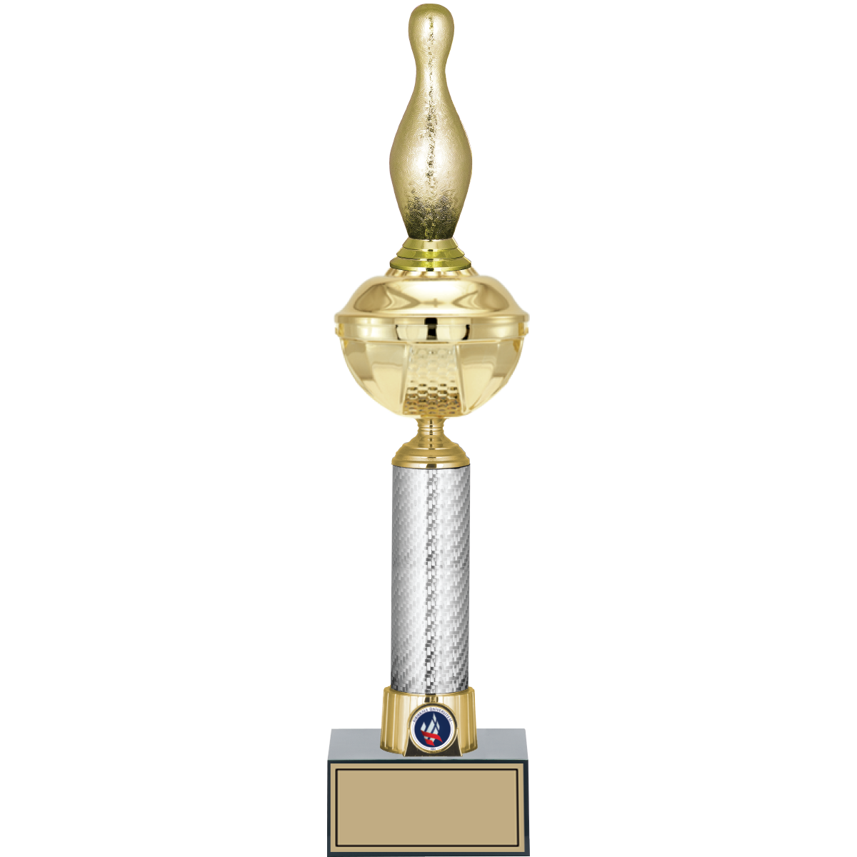 Bowling / Pin Figürlü Kupalar 46, 43, 41 cm | FG-057 - 46