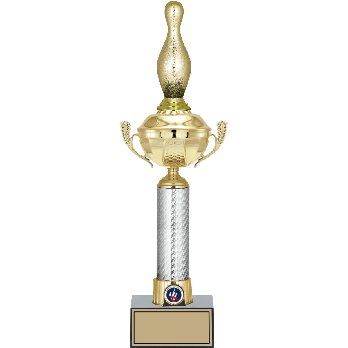 Bowling / Pin Figürlü Kupalar 46, 43, 41 cm | FG-058 - 46