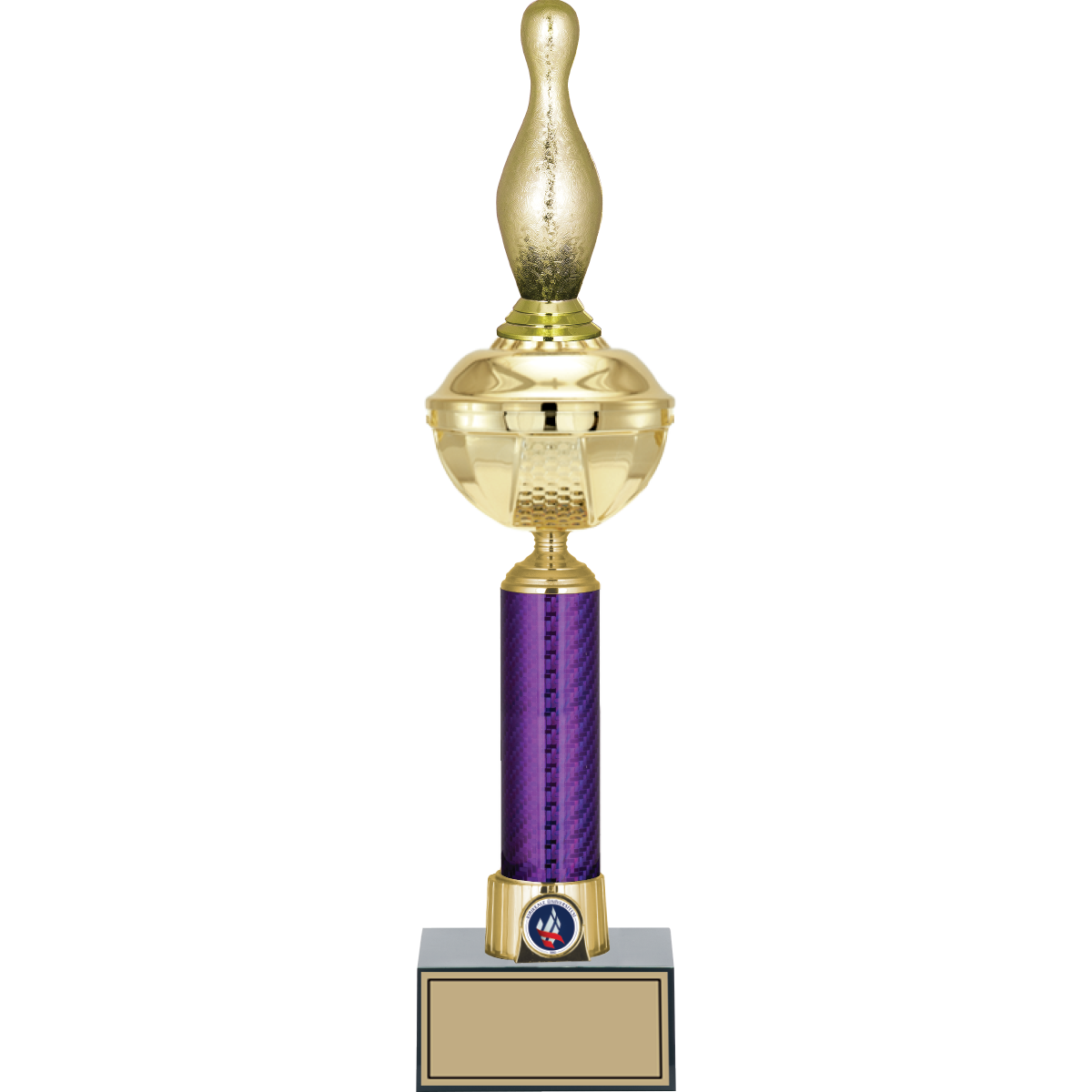 Bowling / Pin Figürlü Kupalar 46, 43, 41 cm | FG-059 - 46