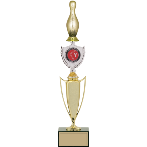 Bowling / Pin Figürlü Kupalar 47, 45, 43 cm | FG-042 - 47