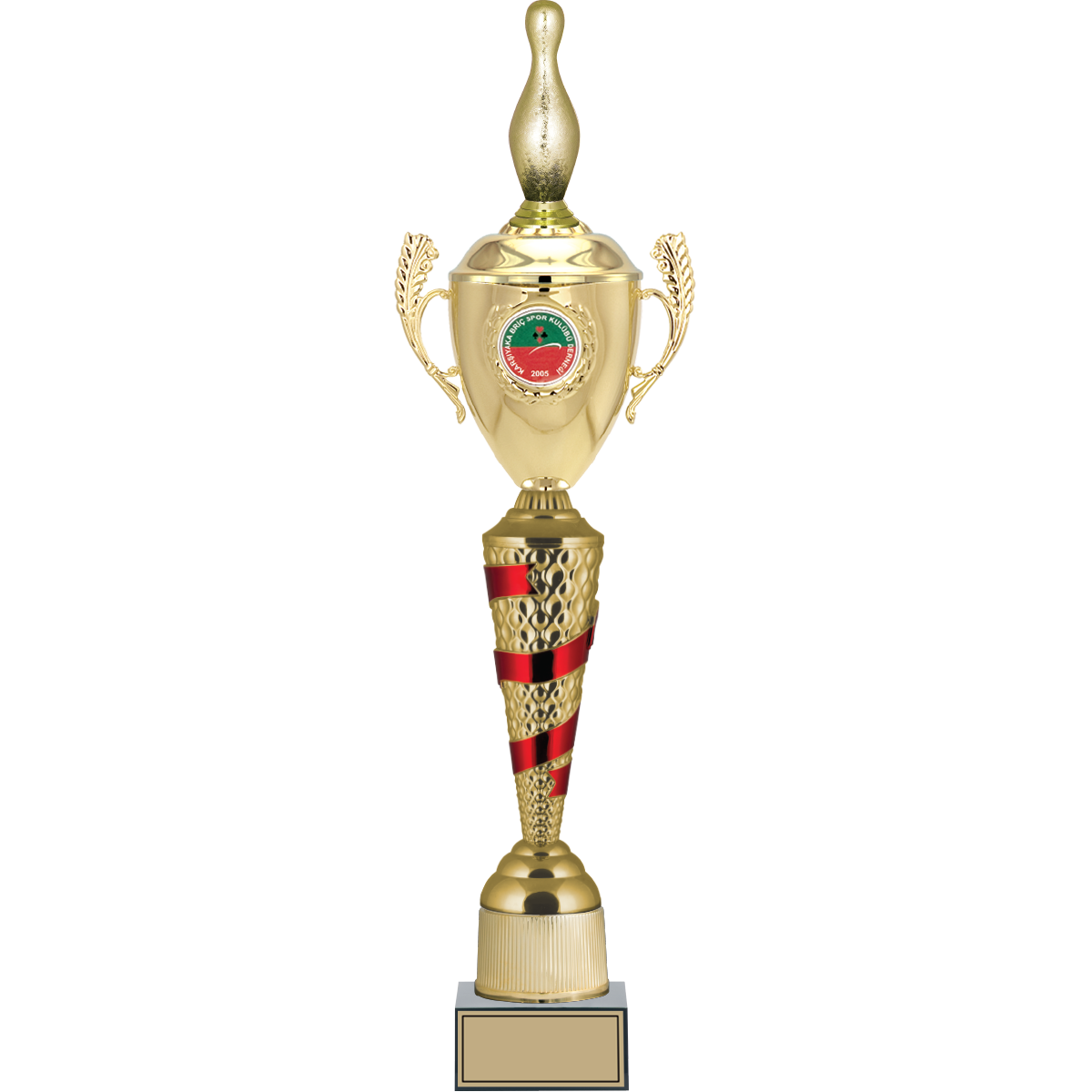 Bowling / Pin Figürlü Kupalar 66, 63, 59 cm | FG-084 - 66