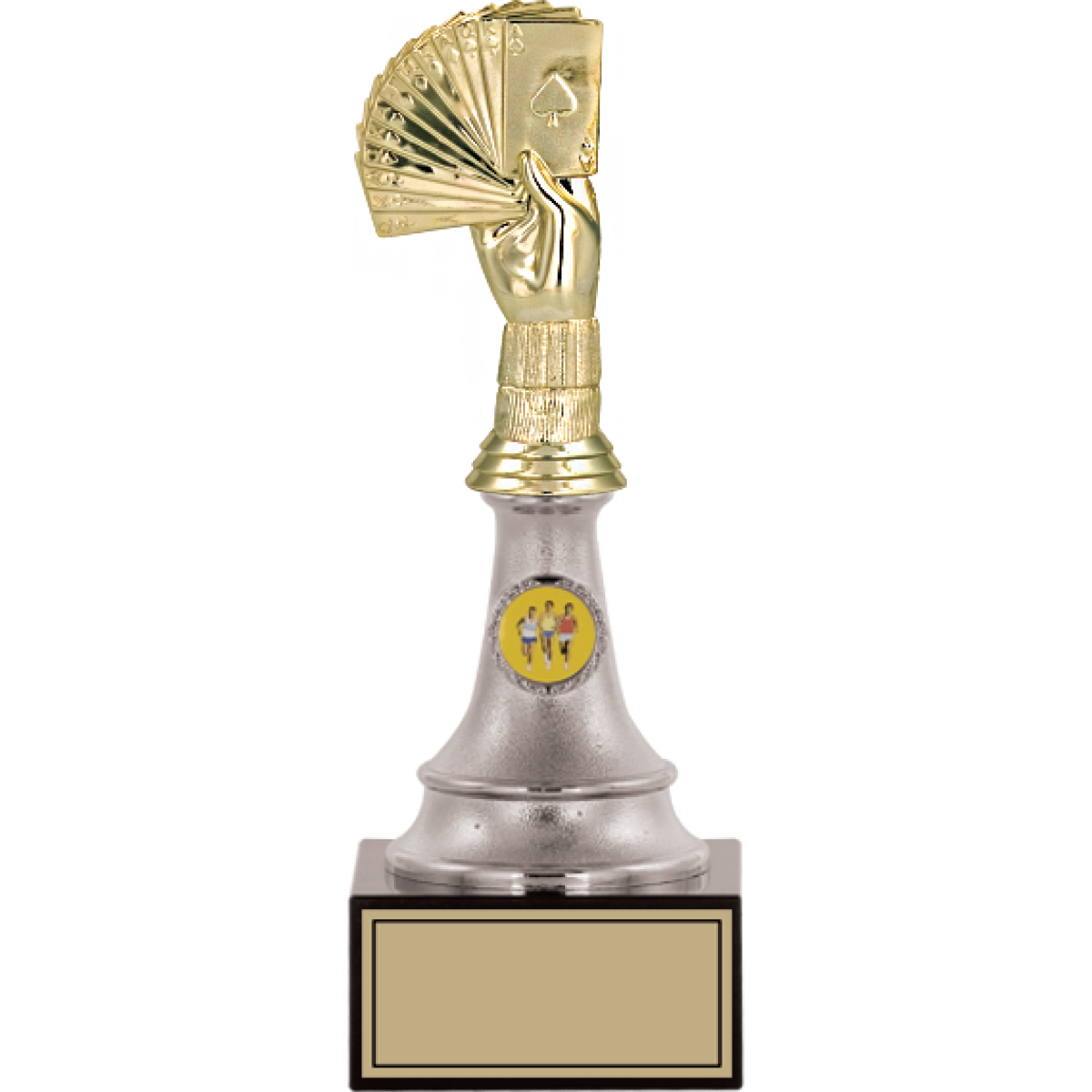 Briç Figürlü Kupalar 27, 26, 25 cm | FG-010 - 27