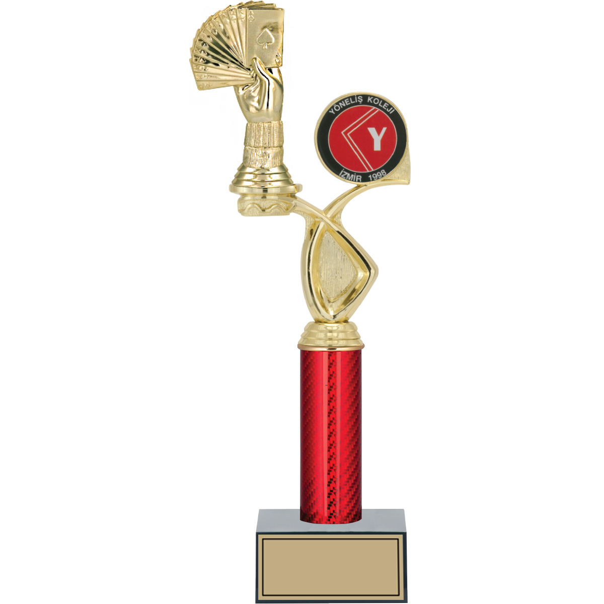 Briç Figürlü Kupalar 39, 36, 34 cm | FG-016 - 39