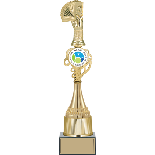 Briç Figürlü Kupalar 42, 39, 36 cm | FG-036 - 42