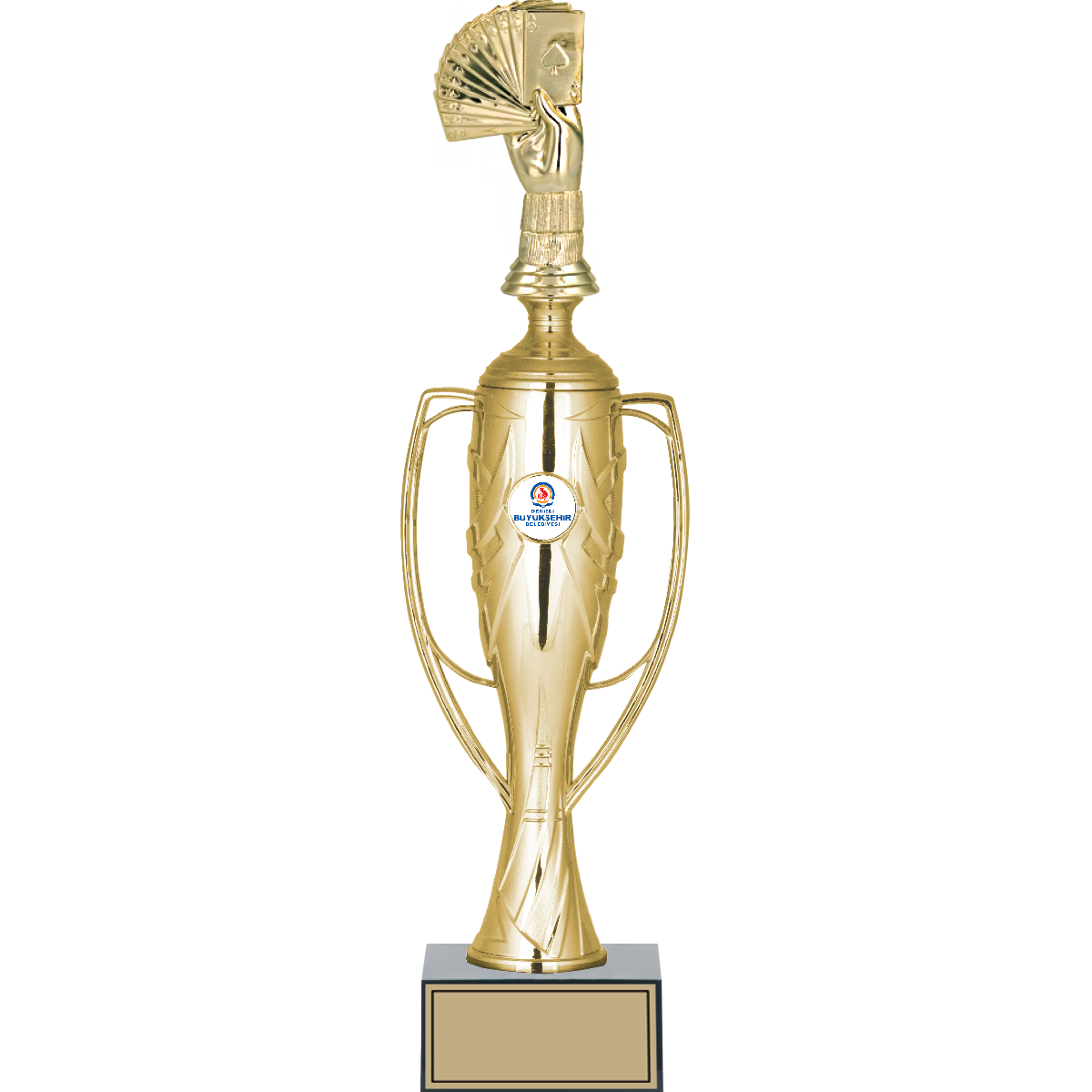 Briç Figürlü Kupalar 43, 40, 38 cm | FG-026 - 43