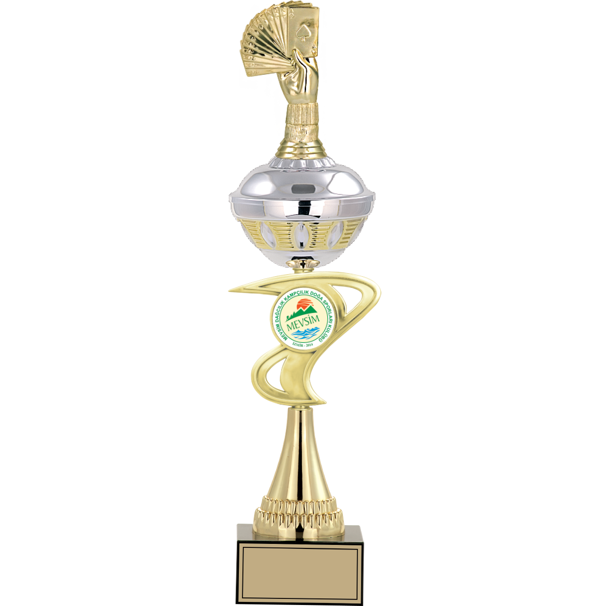 Briç Figürlü Kupalar 48, 45, 43 cm | FG-065 - 48