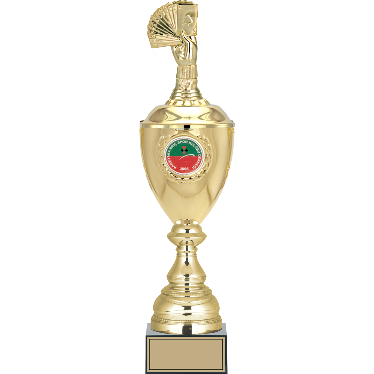 Briç Figürlü Kupalar 49, 47, 46 cm | FG-079 - 49