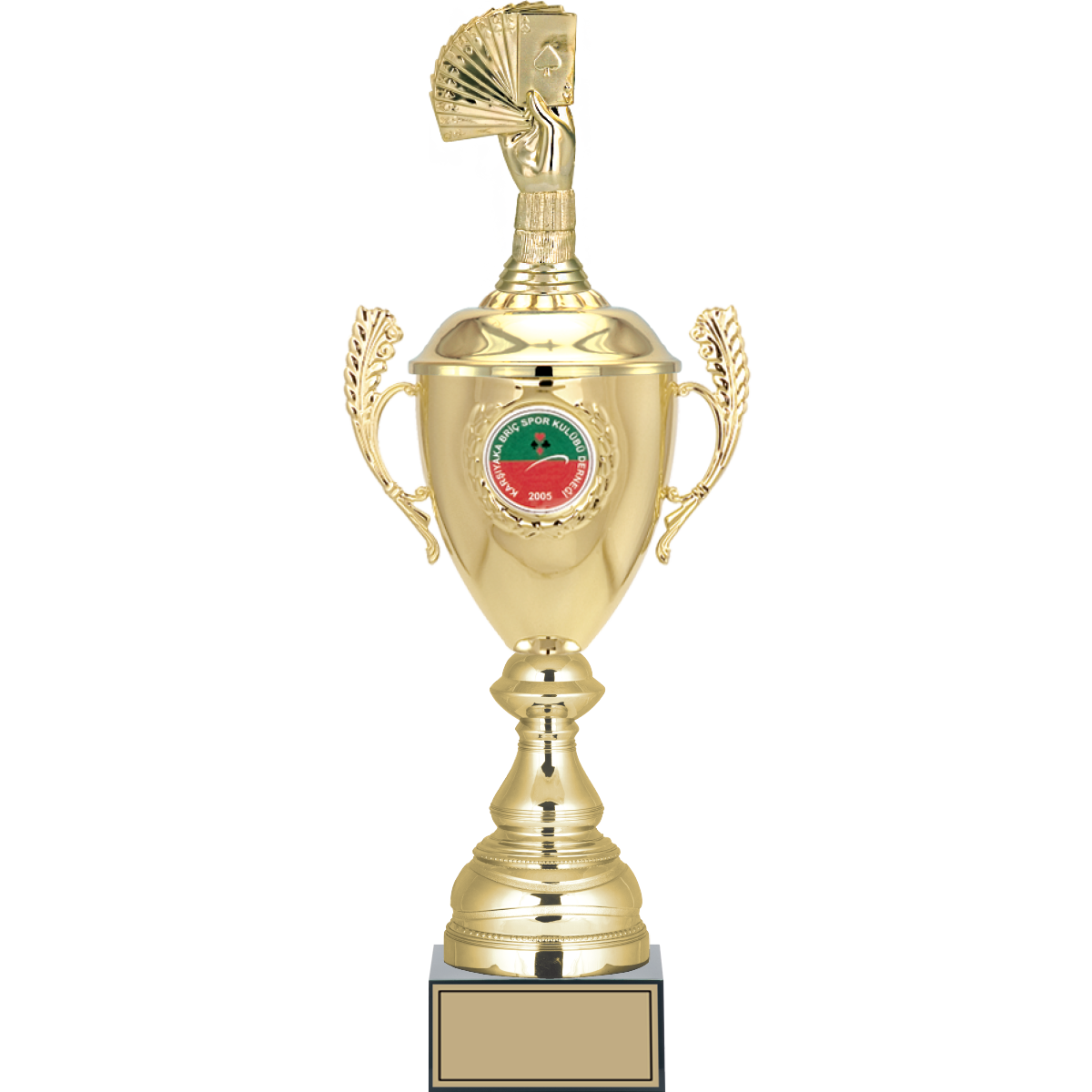 Briç Figürlü Kupalar 49, 47, 46 cm | FG-080 - 49