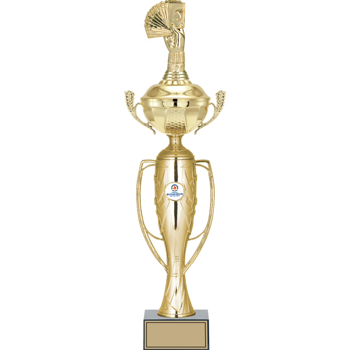 Briç Figürlü Kupalar 53, 49, 47 cm | FG-072 - 53