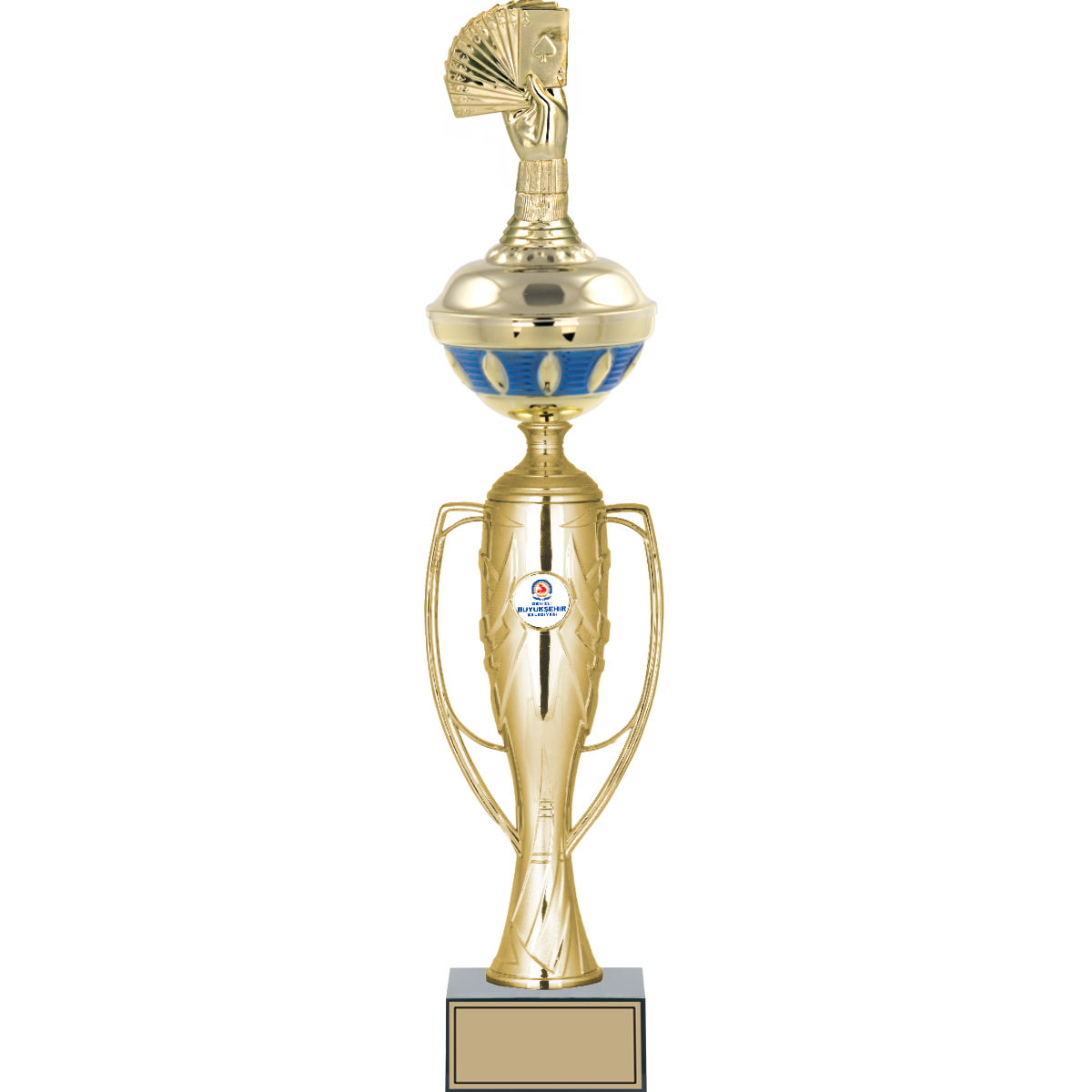 Briç Figürlü Kupalar 53, 49, 47 cm | FG-074 - 53