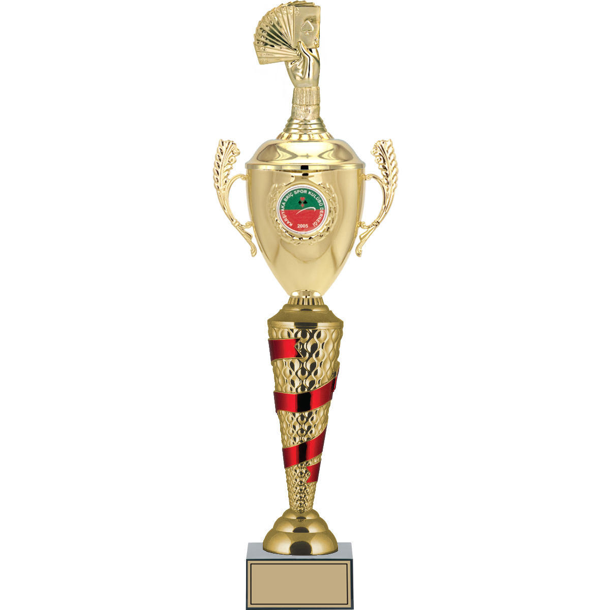 Briç Figürlü Kupalar 60, 58, 55 cm | FG-082 - 60