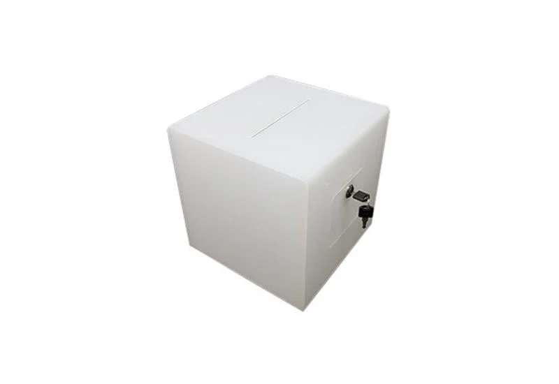 Buz Beyaz Dilek ve Şikayet Kutusu 20x20cm