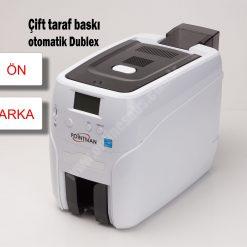 Çift Taraflı Kart Yazıcı Pointman N35 Kart Baskı Makinesi
