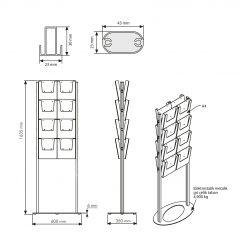 Coctail Broşürlük Çift Taraflı 2×4 A4