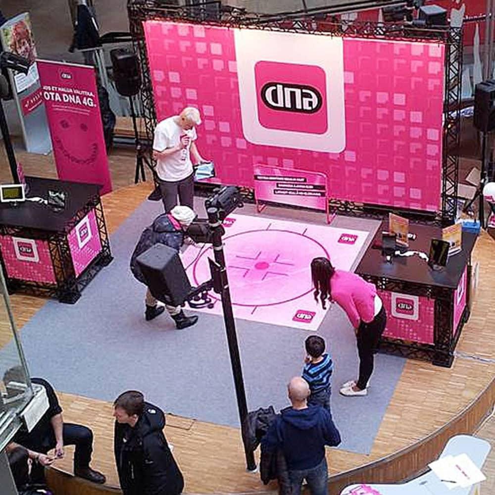 Crown Truss Stand Backdrop 277x246cm 3 Crown Truss Stand Backdrop 277x246cm