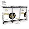 Crown Truss Stand Backdrop 424x246cm