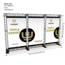 Crown Truss Stand Backdrop 424x246cm
