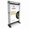 Crown Truss Stand Banner 150x250cm