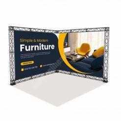 Classic Shop 30 Crown Truss Stand L Model 3×3