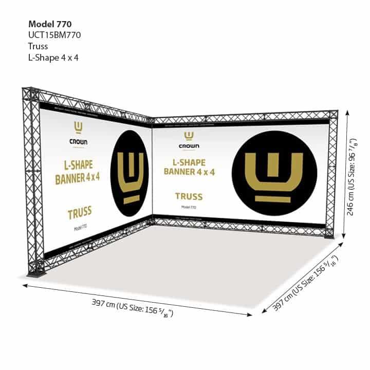 Crown Truss Stand L Model 4×4 3 Crown Truss Stand L Model 4×4