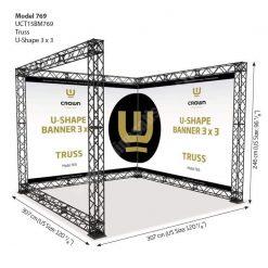 Crown Truss Stand U Model 3×3 15 Crown Truss Stand U Model 3×3