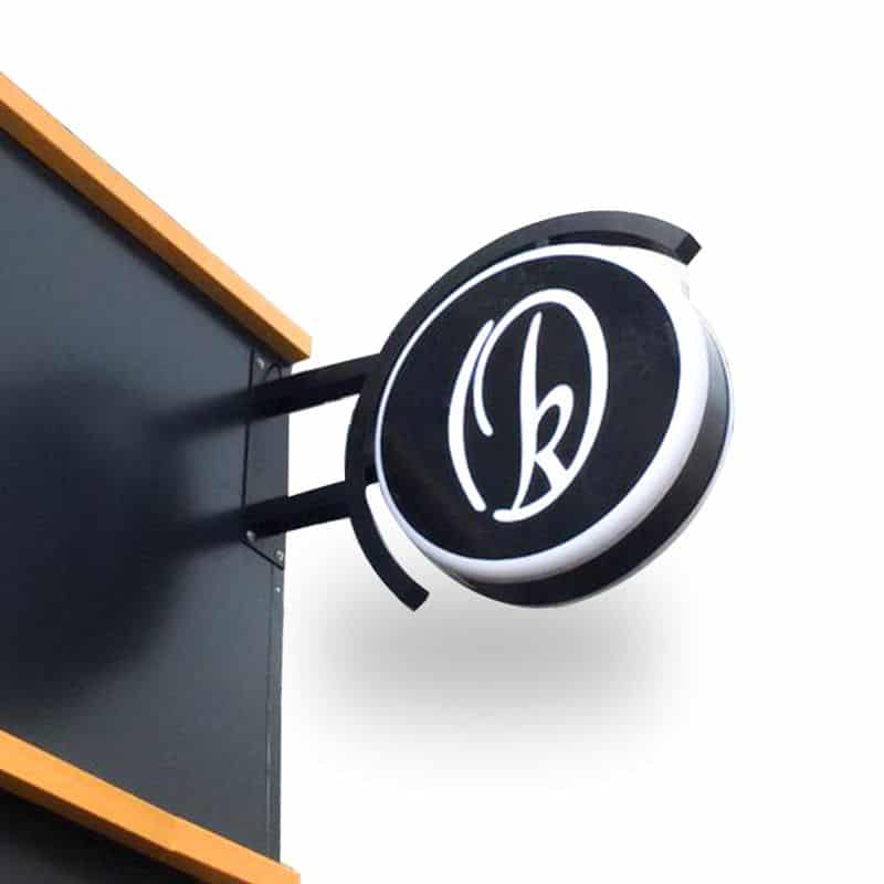 Daire Plus Ayaklı Fener Tabela