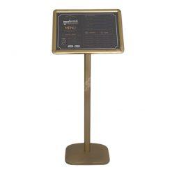 Dekoratif Menü Panosu A3 Gold