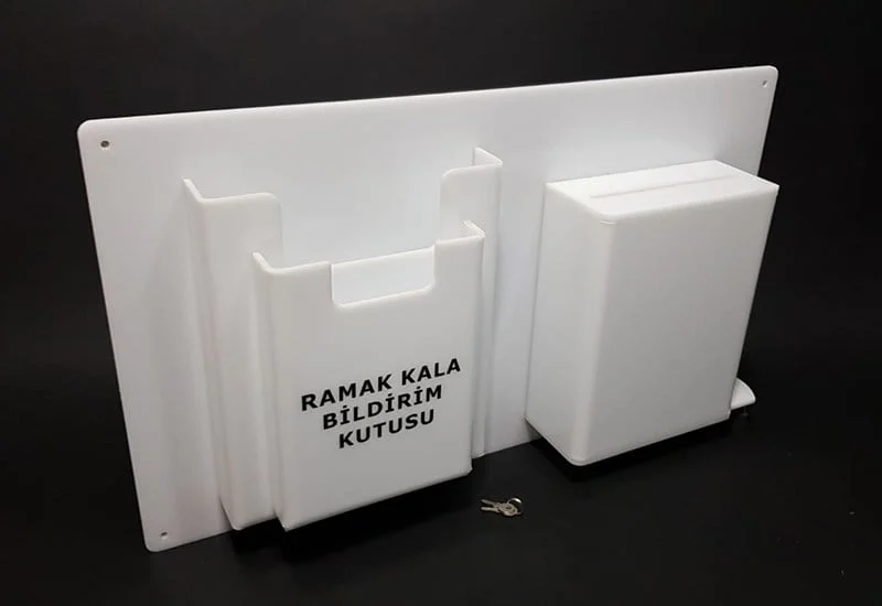 Dilek ve Şikayet Kutusu Beyaz