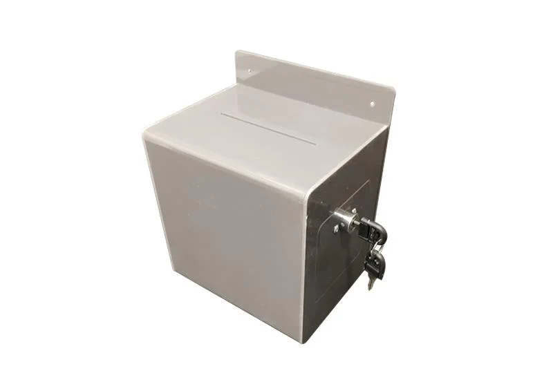 Dilek ve Şikayet Kutusu Gri (15x20xH20 cm)