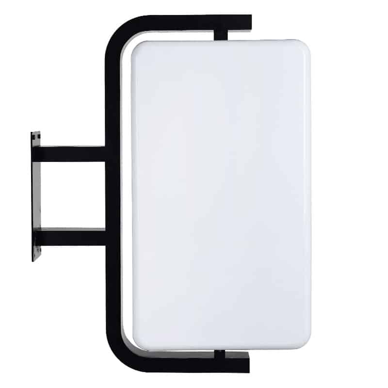 Dönen Dikdörtgen Dikey Plus Ayaklı Fener Tabela