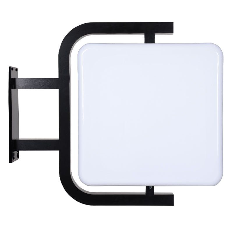 Dönen Kare Plus Ayaklı Fener Tabela