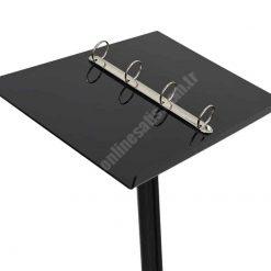 Dosya Tipi Folder Menü Panosu 2xA4 Siyah