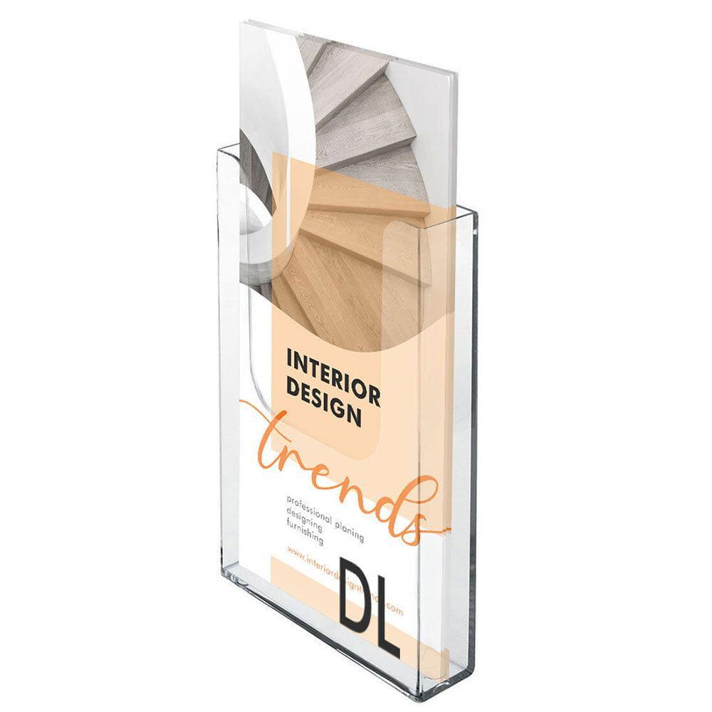 Duvar Tipi Tekli Broşürlük 1/3 A4 (10,5x21cm Broşürler için Uygundur) 2 Duvar Tipi Tekli Broşürlük 1/3 A4 (10,5x21cm Broşürler için Uygundur)