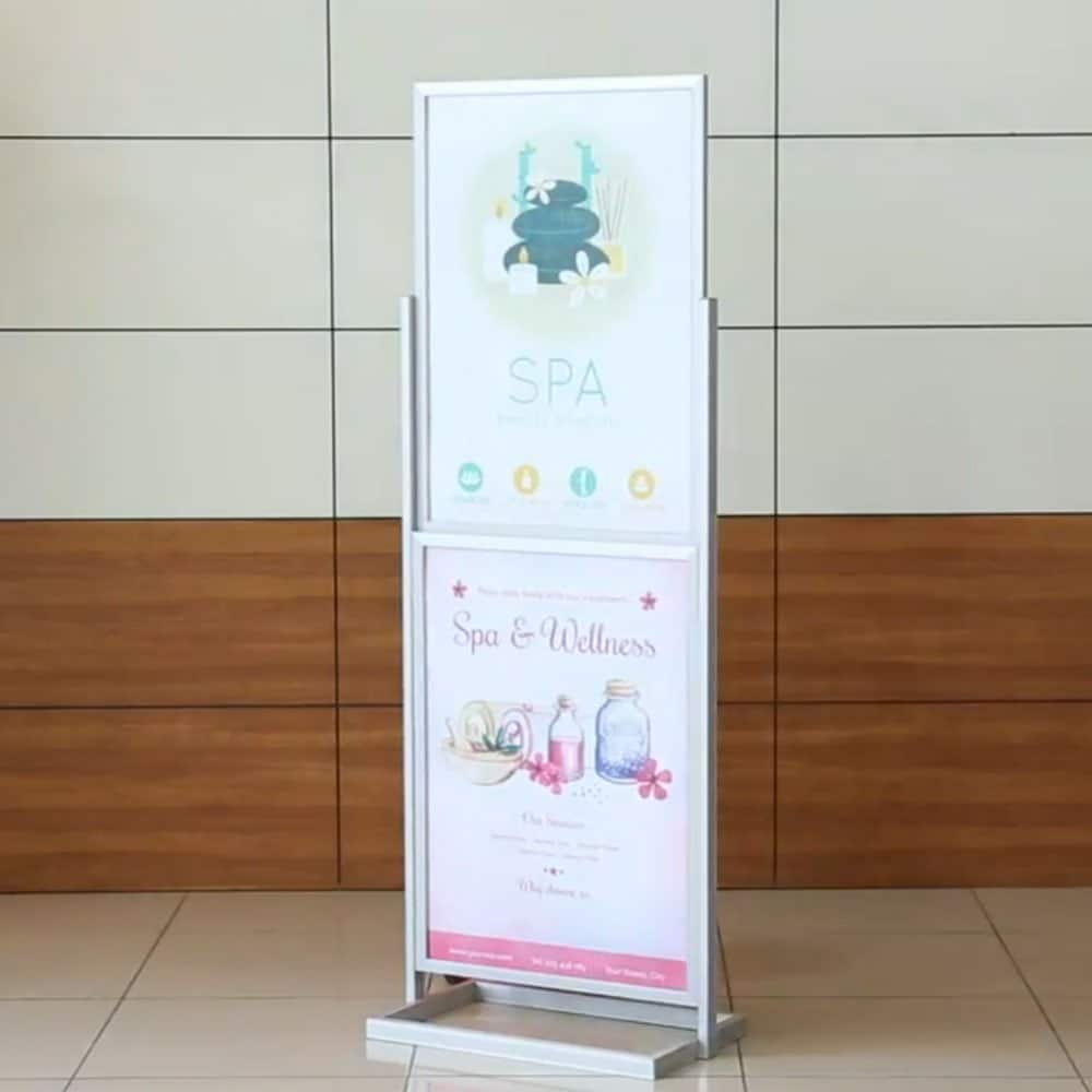 Eko Poster Pano Çift Katlı A1 Gri