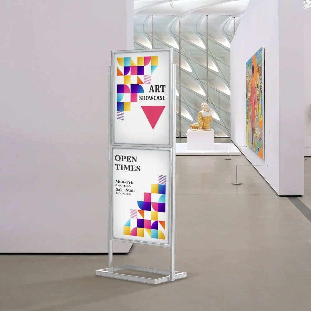 Eko Poster Pano Çift Katlı A1 Gri