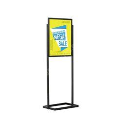 Online Satış -1 31 Eko Poster Pano Tek Katlı B2 50x70cm Siyah