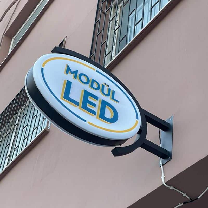 Elips Plus Ayaklı Fener Tabela