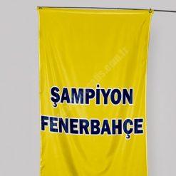 Fenerbahçe Büyük Bina & Balkon Bayrağı (Dikey Asma) 12 Fenerbahçe Büyük Bina & Balkon Bayrağı (Dikey Asma)