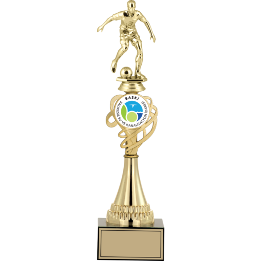 Futbol Figürlü Kupalar 36, 34, 32 cm | FG-034 - 36
