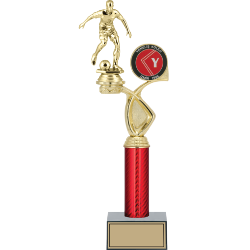 Futbol Figürlü Kupalar 38, 35, 33 cm | FG-016 - 38