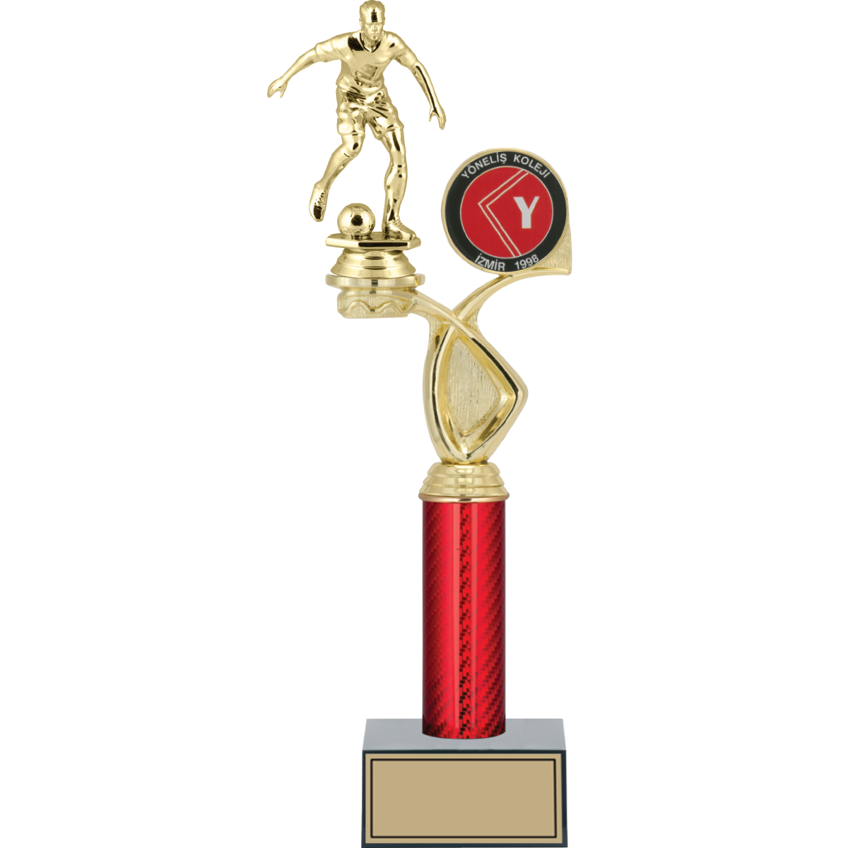 Futbol Figürlü Kupalar 38, 35, 33 cm | FG-016 - 38