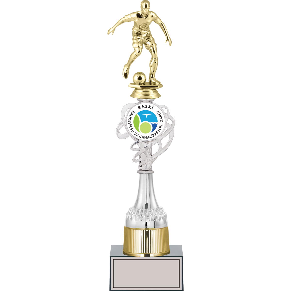 Futbol Figürlü Kupalar 38, 35 cm | FG-036 - 38