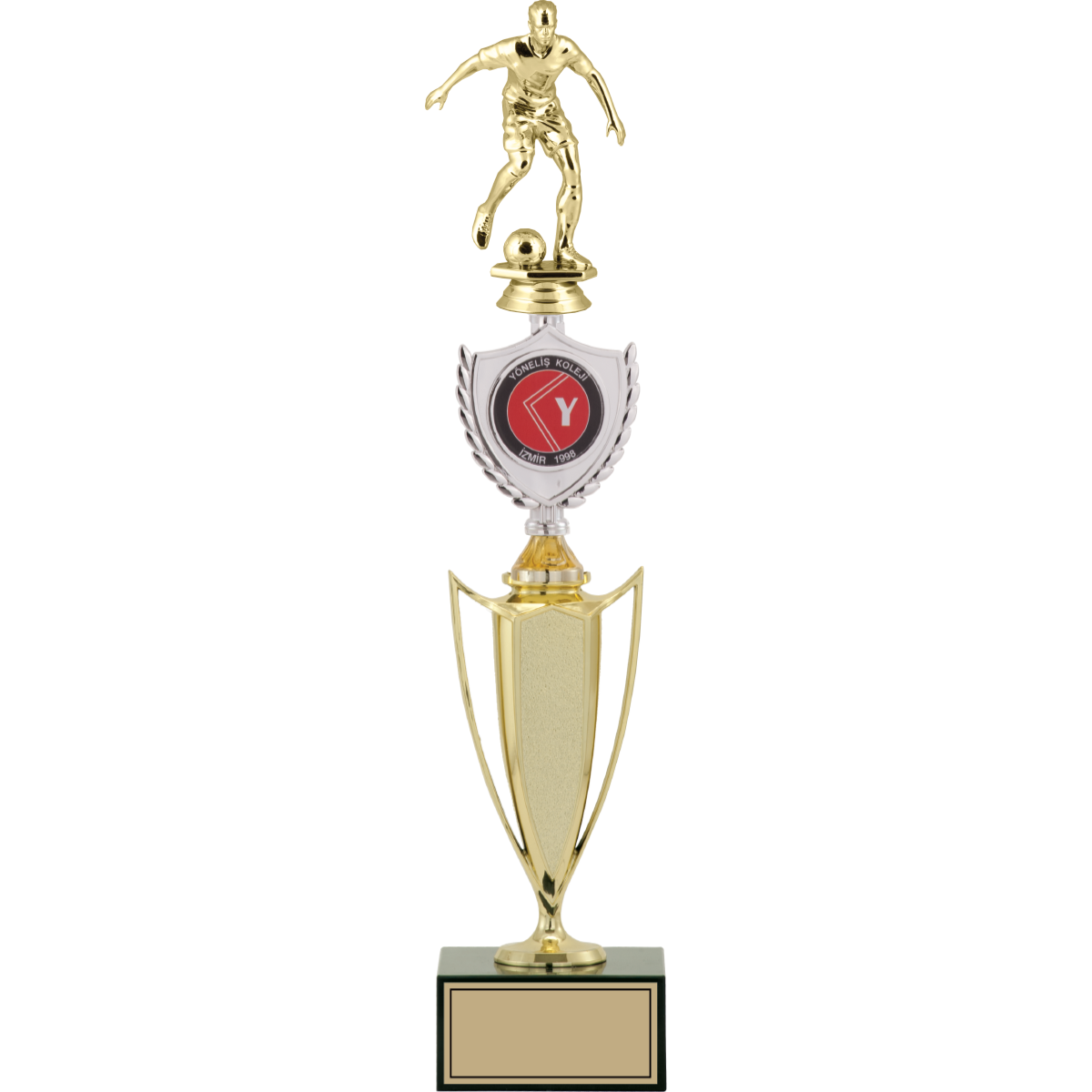 Futbol Figürlü Kupalar 45, 43, 41 cm | FG-042 - 45