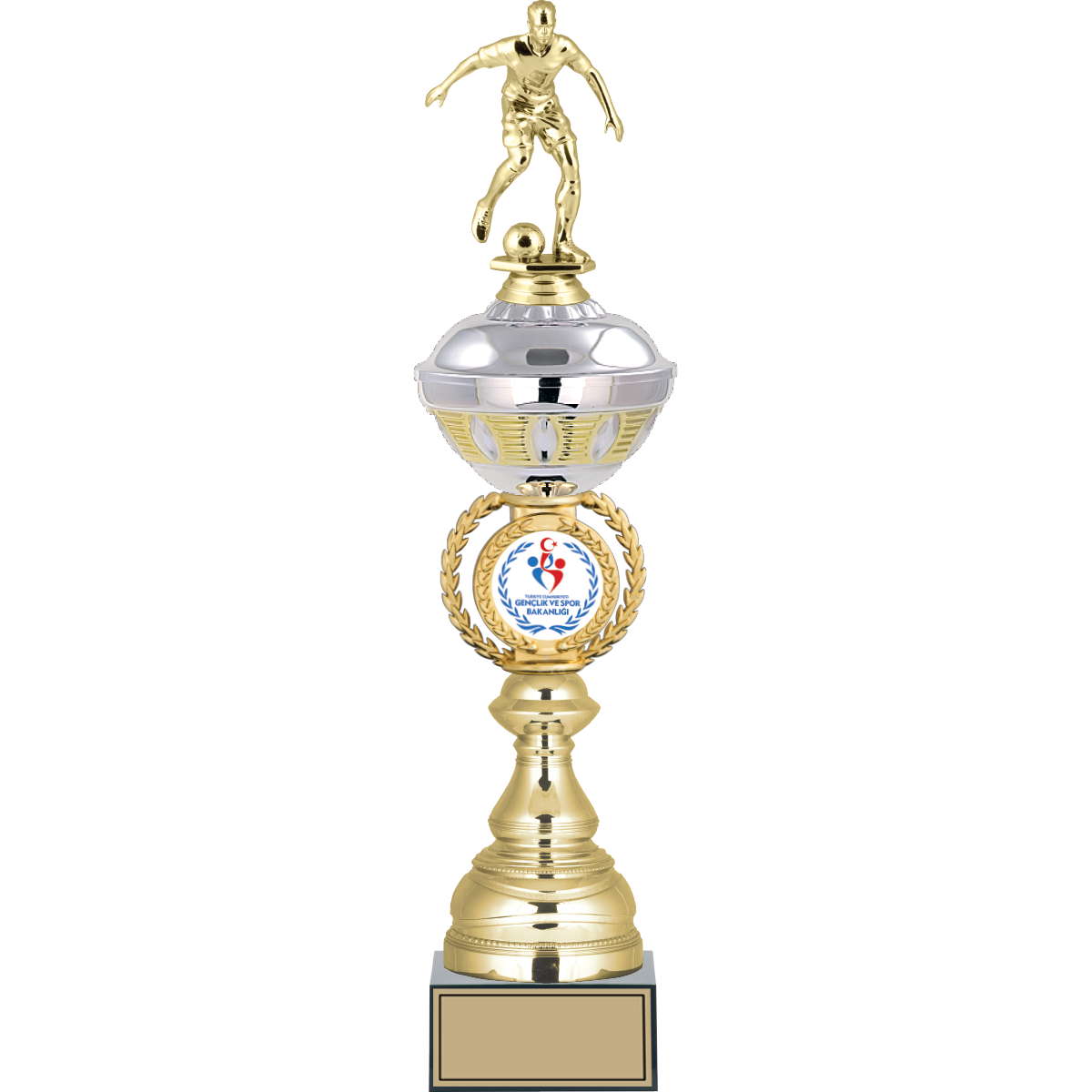 Futbol Figürlü Kupalar 48, 45, 43 cm | FG-066 - 48