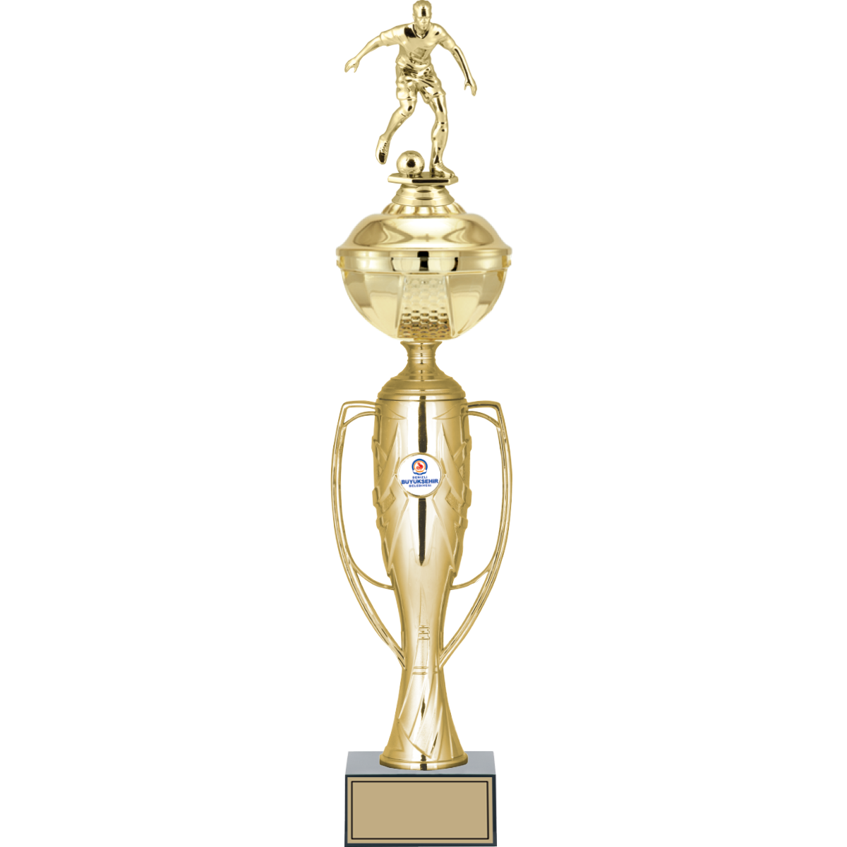 Futbol Figürlü Kupalar 52, 48, 46 cm | FG-071 - 52