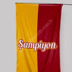 Galatasaray Bayrağı Büyük Bina & Balkon Tipi (Dikey Asma) 14 Galatasaray Bayrağı Büyük Bina & Balkon Tipi (Dikey Asma)
